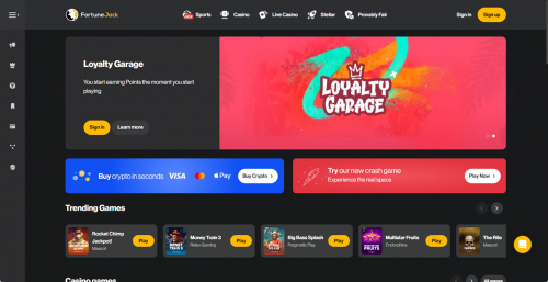 Fortune Jack Screenshot