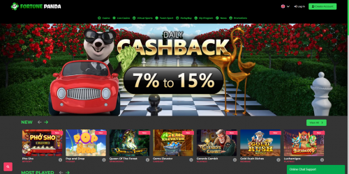 Fortune Panda Casino Screenshot