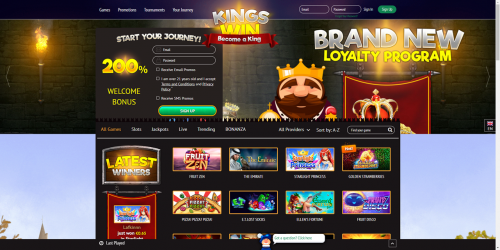KingsWin Casino Screenshot
