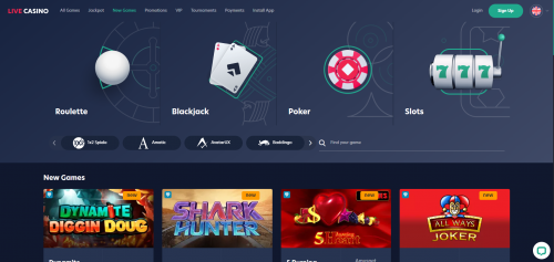 Live Casino Screenshot