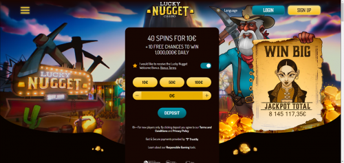 Lucky Nugget Screenshot