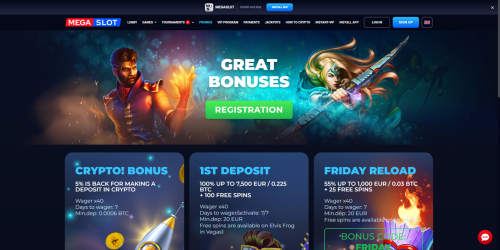 Megaslot Casino Screenshot