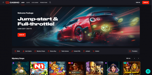 N1Casino Screenshot