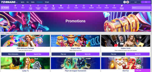 Tornadobet Screenshot