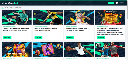 Wallacebet Screenshot