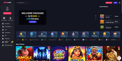WooCasino Screenshot