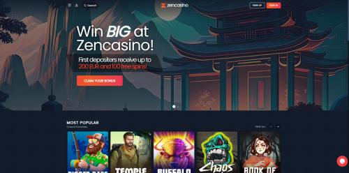 Zen Casino Screenshot