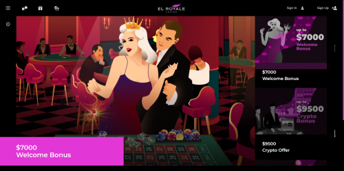 El Royale Casino Screenshot