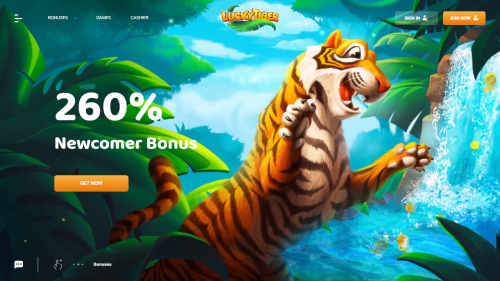 Lucky Tiger Casino Screenshot