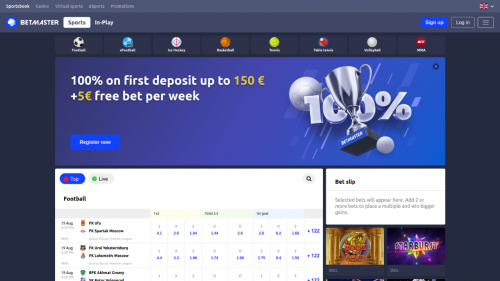 Betmaster Screenshot