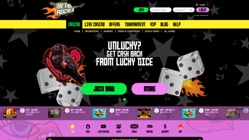 Betrocker Casino Screenshot