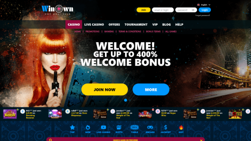 Winown Casino Screenshot